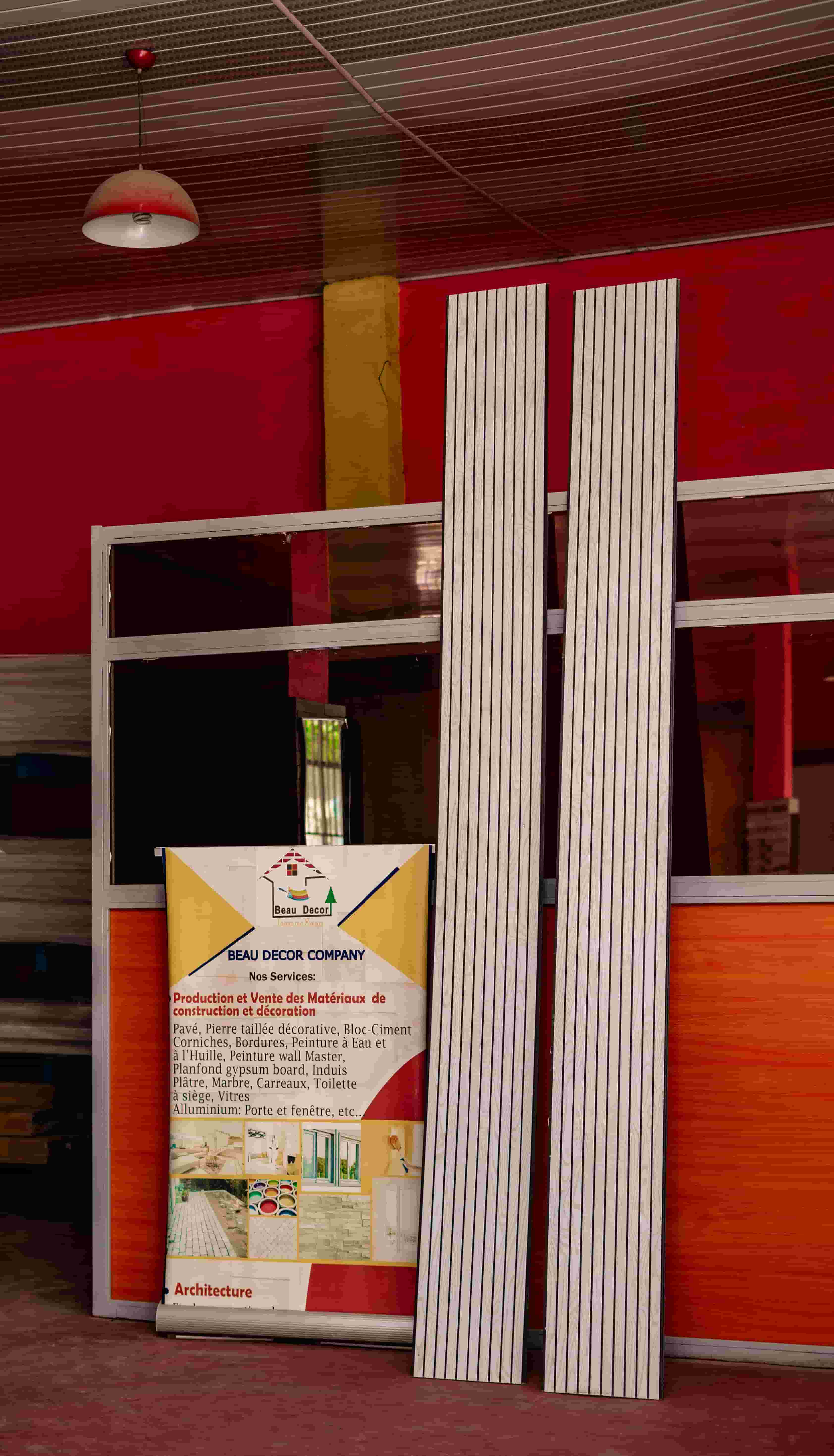 Panneaux plafond PVC en stock a Bujumbura